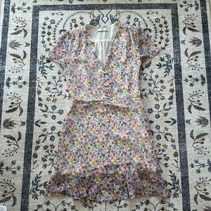 Mango Floral Printed Dress